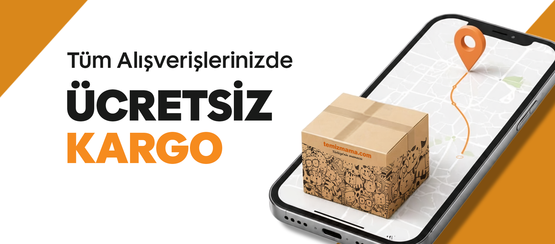 Tüm Alışverişlerinizde Ücretsiz Kargo