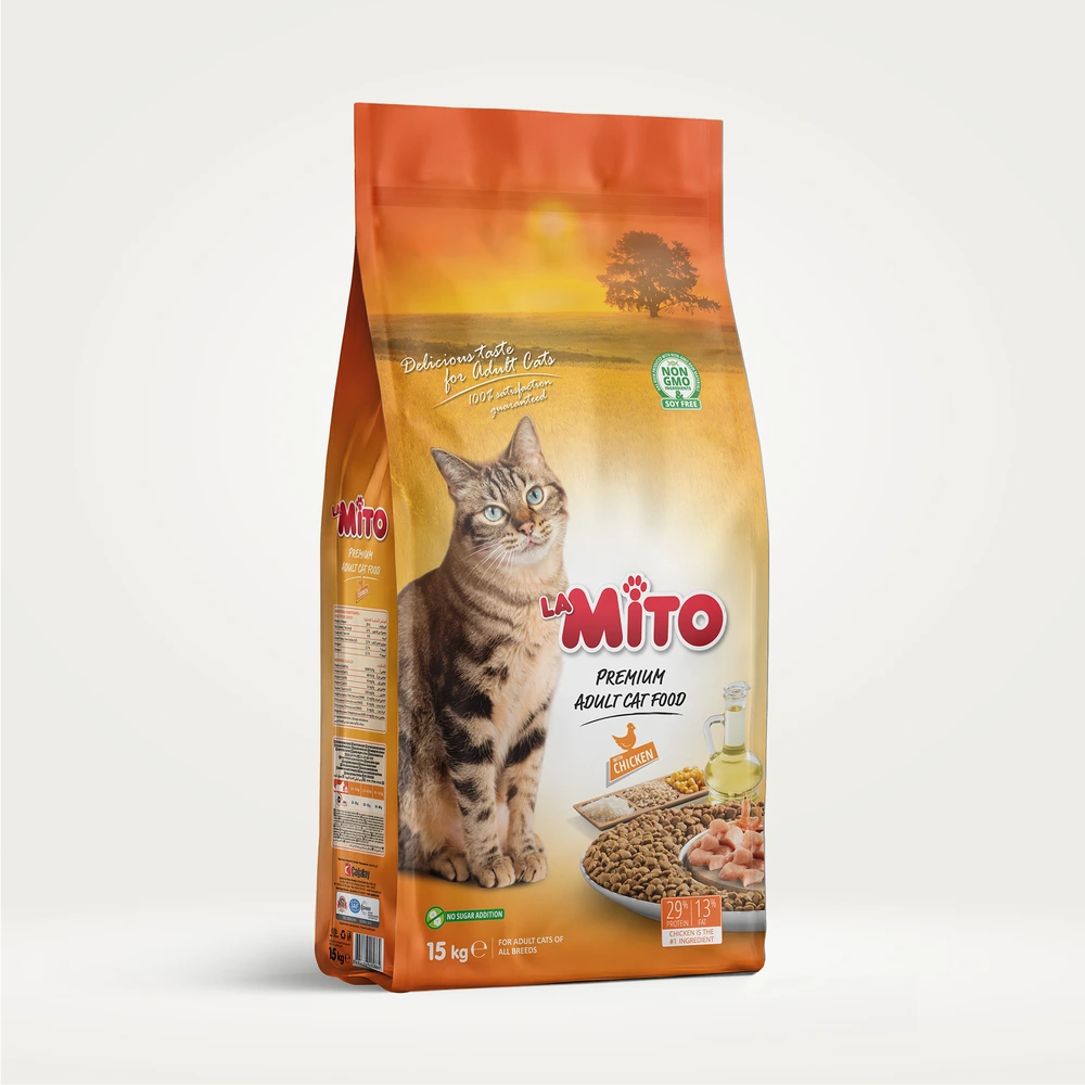 LaMito Tavuklu Yetişkin Kedi Maması 15 kg