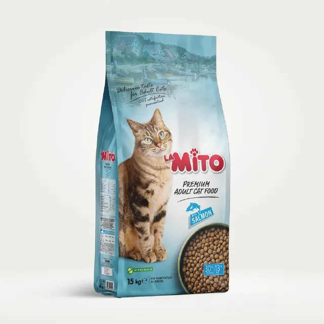 LaMito Somonlu Yetişkin Kedi Maması 15 kg