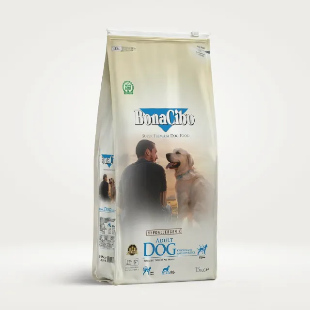 BonaCibo Tavuklu Yetişkin Köpek Maması 15 kg