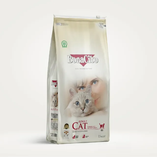 BonaCibo Tavuklu Yetişkin Kedi Maması 15 kg