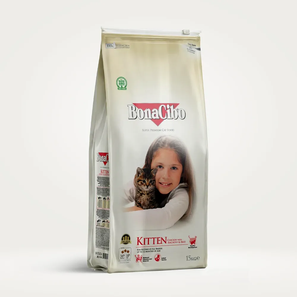 BonaCibo Tavuklu Yavru Kedi Maması 15 kg