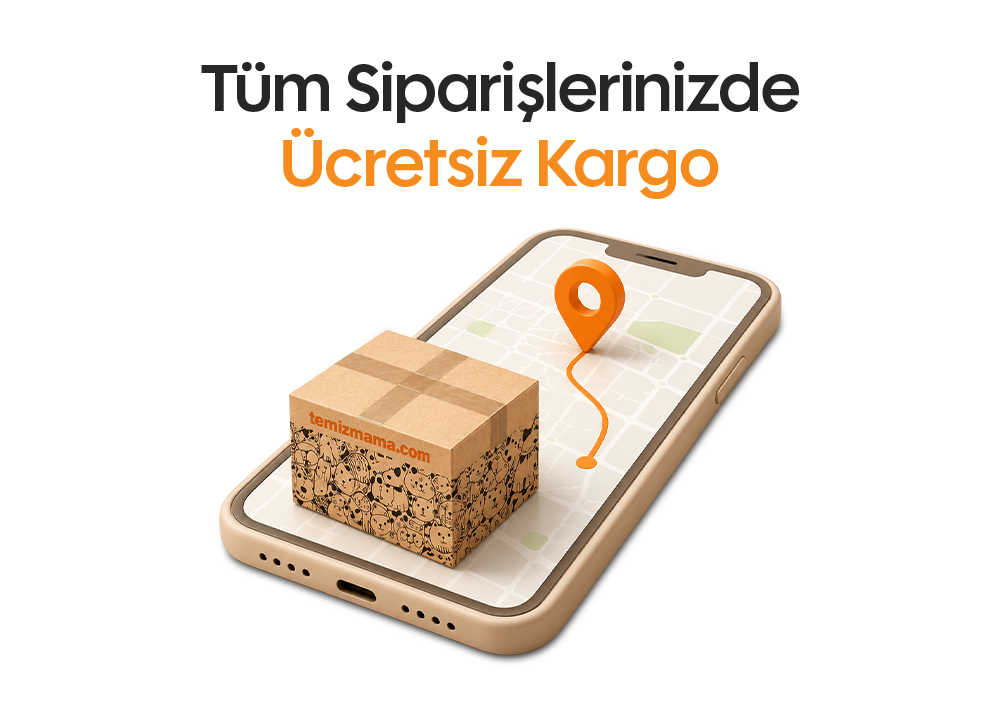 Tüm Siparişlerinizde Ücretsiz Kargo